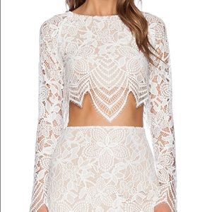 For Love & Lemons Lace Top